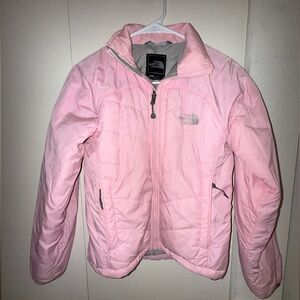 The North Face Light Pink Quilted Jacket
